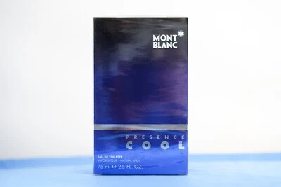 Mont Blanc Presence Cool 2,5 OZ eau de toilette para hombre - sellado NUEVO Foto 1 de 4
