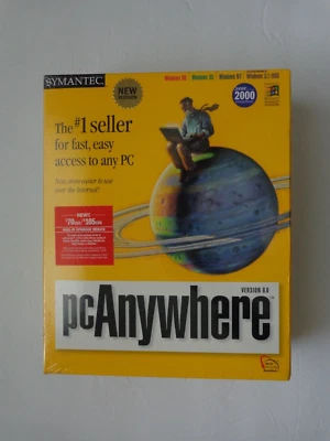 Symantec pcAnywhere 9.0 For Windows New Factory SEALED - Image 1 of 4