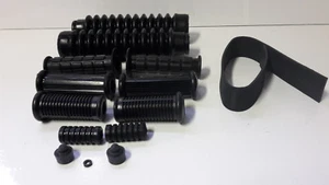 Faltenbalg Fußrastengummi Lenkergummi 14teilig Set pas f. Simson S50 S51 S70 Alt - Bild 1 von 1
