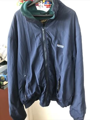 Chaqueta polar clásica de nailon pirámide XL alta vintage Eddie Bauer Wind Foil EE. UU. Foto 1 de 4