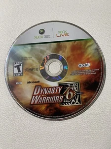Dynasty Warrirors 6 (Xbox 360, 2008) solo disco de juego - probado - Imagen 1 de 2