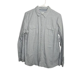 Blusa Croft & Barrow Para Mujer Grande Azul Rayas Abotonada Informal Camisa Prenda para el torso - Imagen 1 de 9