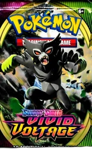 POKEMON SWSH Vivid Voltage ZARUDE AMPLIFICADOR VACÍO - SIN TARJETA INTERIOR - COMO NUEVO - Imagen 1 de 2