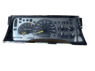 1995-1999 Chevrolet Instrument Cluster Gauge Tahoe Silverado Suburban GMC Yukon Foto 1 de 2
