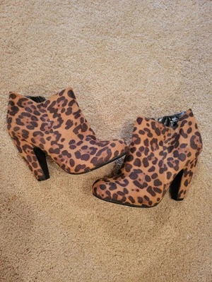 Botines para mujer de bambú guepardo talla: 8 Foto 1 de 4