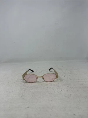 Gianni Versace Pink Sunglasses With Gold Frame- 237 - Image 1 of 4