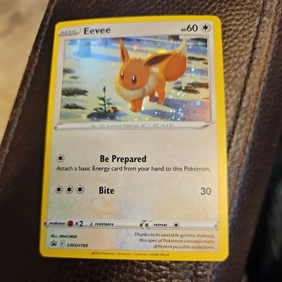 Eevee SWSH190 SWSH: Sword & Shield Promo Cards Holo - Image 1 of 2
