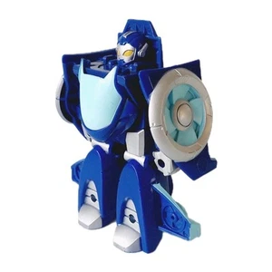 Playskool Transformers Rescue Bots Academy Whirl The Flight-Bot Blue Jet - Picture 1 of 10