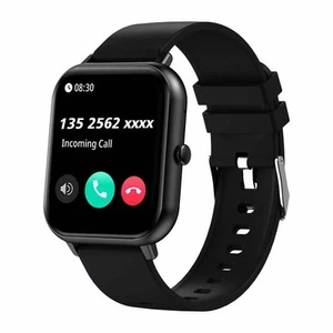 ZL54CJ Black Smartwatch Women BT Call Heart Rate Sport Mode Fitness Tracker - Picture 1 of 4