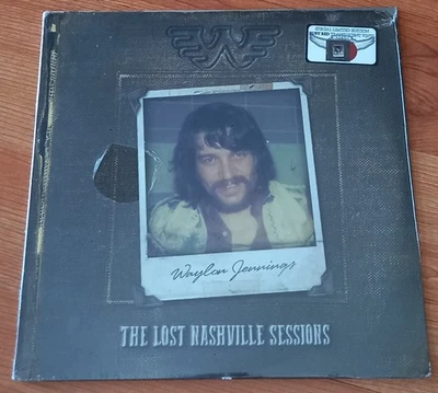 WAYLON JENNINGS The Lost Nashville Sessions LP Ruby Red Vinyl USA 2022 CRX 2208 - Photo 1/2