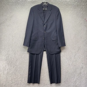 Lauren Ralph Lauren Suit Mens 38R Pinstripe Sport Coat Jacket Dress Pants 32 - Picture 1 of 21