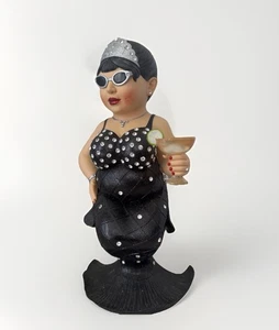 Rare December Diamonds Margarita Diamond Black Limited Ed 2011 Retired Statue - Picture 1 of 24