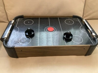 Table Top Air Hockey 2 Pushers 1 puck - Works Great! Battery Tested! See Video - Image 1 of 4