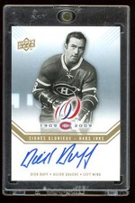2008-09 UD Montreal Canadiens Centennial Habs INKS #DD  Dick Duff    *13658