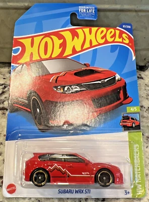 Mattel Hot Wheels *H Case* 67/250 Subaru WRX STI ~ 2022 HW Hatchbacks 4/5 Foto 1 de 3