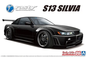 1:24 Scale Aoshima Nissan Silvia PS13 Rasty Model Kit - Picture 1 of 3