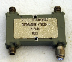 RLC Electronics Quadrature Hybrid   M2646  in VGC Removed from a working Istrum. - Picture 1 of 4