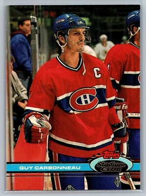 Guy Carbonneau 1991 Stadium Club #41 - Image 1 of 2