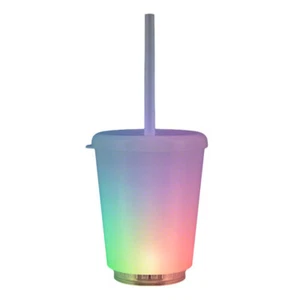 12 oz Mini Opaque Acrylic Tumbler with Lid and Straw - Picture 1 of 1