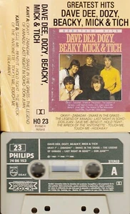 DAVE DEE,DOZY,BEAKY,MICK & TICH - Greatest Hits 📼 MC Philips Records NL RE - Picture 1 of 2