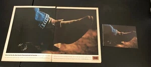 1995 TEXAS - Inserto pubblicitario e cartolina rivista vintage 2 pagine - Foto 1 di 5