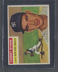 1956 Topps Baseball #215 Tommy Byrne EXMT 0215JR