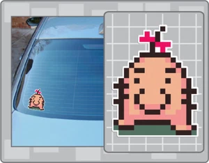 MR. SATURN from Earthbound Vinyl Decal #1 Car Truck Sticker Mother Sprite Decal - Picture 1 of 1