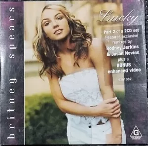 Lucky by Britney Spears Part 2 Music CD Single - Cardboard Sleeve - Free Post - Bild 1 von 2