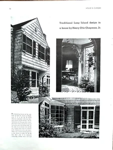 John E.Searle Home 1931, Woodmere, NY, Henry Otis Chapman Jr. Architekt - Bild 1 von 3