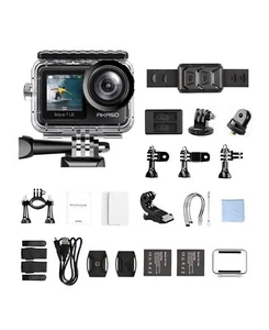 Brave 7 LE 4K30FPS 20MP Action Waterproof Camera Touch Screen EIS 2.0 Zoom - Picture 1 of 16
