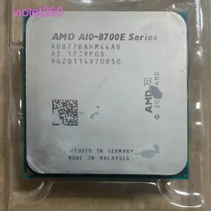 AMD A10-8770E Series AD877BAHM44AB 2.8GHz AM4 4-Core 2MB 35W CPU Processor - Picture 1 of 1
