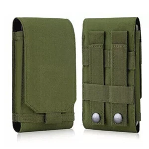 Borsa Molle esercito tattico cintura cellulare custodia fondina per iPhone Samsung - Foto 1 di 12
