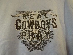 MAGLIETTA COWBOY UP MARCA X GRANDE BLU - Foto 1 di 3
