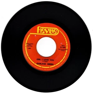1967 Garland Green Girl I Love You / It Rained 40 Days and Nights Revue R-11001 - Picture 1 of 4
