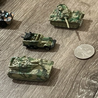 Vintage Micro Machines Camouflage Lot Of 3 Military Desert Green Galoob - Image 1 of 4