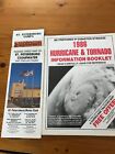 1986 Hurricane Tornado Informo,maps of St Petersburg,and Texas Drivers Handbook