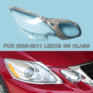 For 2006-2011 Lexus GS Class Transparent Headlight Cover Lens Right Shell - Picture 1 of 5