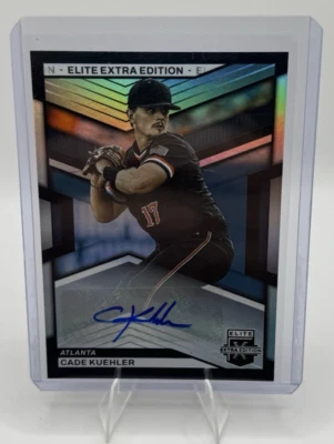 Cade Kuehler 2023 Panini Elite Extra Edition - Signatures Card# 38 - Image 1 of 2