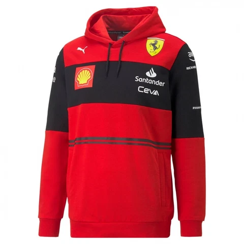 Scuderia Ferrari Team Hooded Sweatshirt 2022 Cover