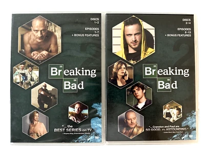 Breaking Bad: Complete Season 2 (4 Disc Set ALL MINT) DVD Complete Second Season - Image 1 of 2