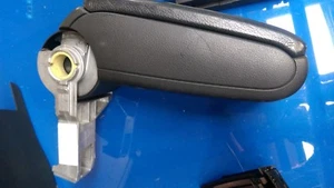 Original Audi A6 4B Center Armrest Leather Black 4B0864207K 6DP Telephone - Picture 1 of 3