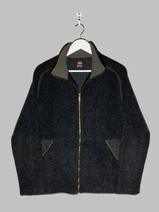 Vintage Diesel Wool Mohair Full Zip Sweater Grey Color Men’s Size M Y2k - Picture 1 of 16