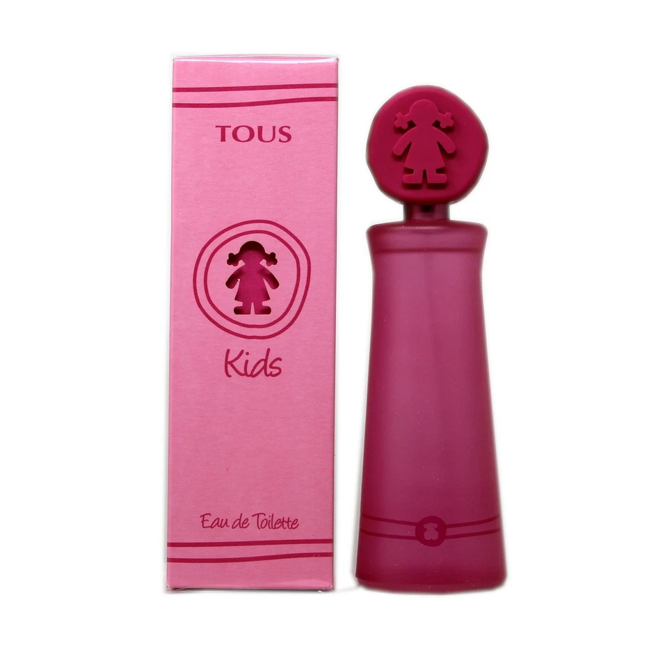 TOUS KIDS GIRL EAU DE TOILETTE SPRAY NATURAL 100 ML/3,4 FL.OZ. Novo na caixa - Imagem 1 de 1