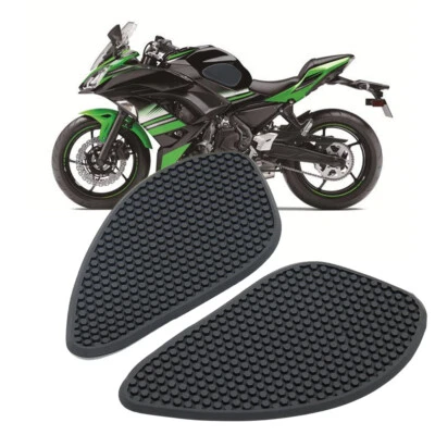 For 2017-2021 KAWASAKI Z650 NINJA650 Anti Slip Sticker Side Knee Tank Fuel Pad - Image 1 of 4