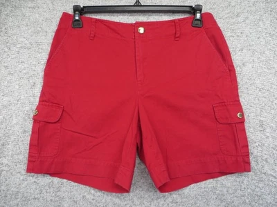 Pantalones Cortos Carga Chaps Para Mujer 8 Bolsillos Utilitarios Calce Relajado Cierre de Botones Foto 1 de 4