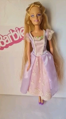 BARBIE MATTEL RAPUNZEL 2003 BAMBOLA VINTAGE DOLL FIABA RAPERONZOLO - Immagine 1 di 4