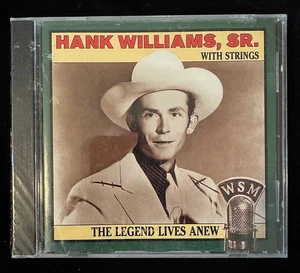 HANK WILLIAMS SR. LEGEND LIVES ANEW (HANK WILLIAMS WITH STRINGS) NEW CD Country - Picture 1 of 2