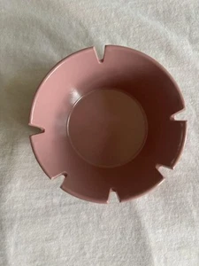 Willert Home Products Rosa 6 Schlitze 4,5" Aschenbecher Made in USA. Vintage - Bild 1 von 3