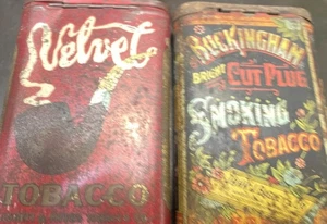 Buckingham Tobacco Tin Plus Velvet Tin - Picture 1 of 6