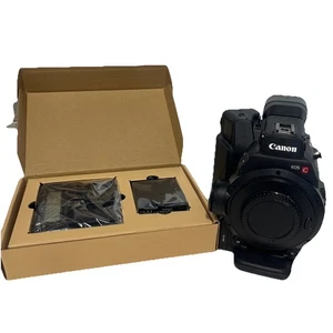 Canon Cinema EOS C300 Mark II Body And Charger ONLY Dual Pixel Camcorder Works - Picture 1 of 9